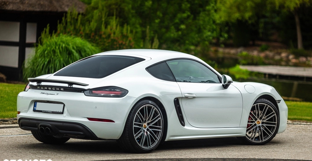 Porsche 718 Cayman cena 355000 przebieg: 15000, rok produkcji 2018 z Pruszcz Gdański małe 742